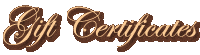 Gift Certificates